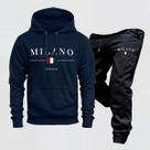 Conjunto Moletom Blusa Frio Calça Milano Italy Abrigo Inverno Conjunto Moletom Blusa Frio Calça Milano Italy Abrigo Inverno