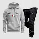 Conjunto Moletom Blusa Frio Calça Milano Italy Abrigo Inverno Conjunto Moletom Blusa Frio Calça Milano Italy Abrigo Inverno