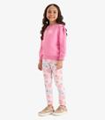 Conjunto Moletom Blusão Com Calça Rovi Kids Rosa