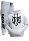 Conjunto Moletom + Calça Algodão Capuz E Bolso Ranclafe