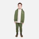 Conjunto Moletom Casaco Com Capuz Infantil Menino Have Fun 29445 Verde