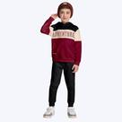 Conjunto Moletom Com Capuz E Calça Peluciado Infantil Menino Kyly 1000847 Marsala Conjunto Moletom Com Capuz E Calça Peluciado Infantil Menino Kyly 1000847 Marsala