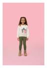 Conjunto moletom com detalhe laço e legging mon sucre