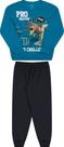 Conjunto Moletom Dino Cor Azul Mikonos