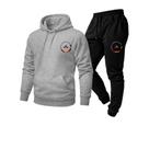 Conjunto Moletom Equillybrio Circulo Canguru Calça Básico atual
