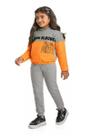 Conjunto Moletom Felpado Juvenil Menina Blogueira De Moda