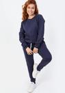Conjunto Moletom Feminino Gola Careca Blusa com Calça