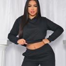 Conjunto Moletom Feminino Liso Gringas Model