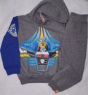Conjunto Moletom Flanelado Com Capuz Menino da Patrulha Canina Malwee Kids