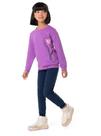 Conjunto Moletom Flanelado Infantil Menina Blusão e Calça de Moletom Flanelados - Malwee Kids Conjunto Moletom Flanelado Infantil Menina Blusão e Calça de Moletom Flanelados - Malwee Kids