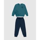 Conjunto Moletom Flanelado Menino Malwee Kids Ref. 0126475