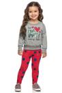 Conjunto Moletom Infantil Bebê Be Happy Elian Conjunto Moletom Infantil Bebê Be Happy Elian
