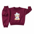 Conjunto Moletom Infantil Bebê Menino Peluciado Roupa Inverno Flanelado Abrigo Leão Algodão Premium Conjunto Moletom Infantil Bebê Menino Peluciado Roupa Inverno Flanelado Abrigo Leão Algodão Premium