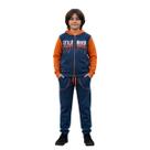 Conjunto Moletom Infantil com Capuz 10 ao 14 Inverno Menino -