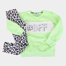 Conjunto Moletom Infantil Fakini BFF Onça Feminino