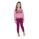 Conjunto Moletom Infantil Feminino Trick Nick 111711 Conjunto Moletom Infantil Feminino Trick Nick 111711