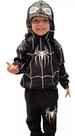Conjunto Moletom Infantil Homem-Aranha Black Flanelado ( dos 2 aos 12 anos )