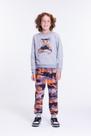 Conjunto Moletom Infantil Masculino Camuflado Urso Mescla