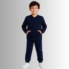 Conjunto Moletom Infantil Masculino Com Bolsos Rei Rex