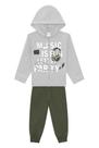Conjunto Moletom Infantil Masculino Music Is Fun Abrange