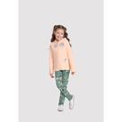 Conjunto Moletom Infantil Menina Alakazoo 4 ao 10 Ref. 019126