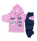 Conjunto Moletom infantil Menina ALS-modelo 2