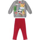 Conjunto Moletom Infantil Menina Zig Zig Zaa Ref. 81501