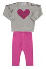 Conjunto Moletom Infantil Meninas