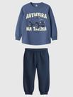 Conjunto Moletom Infantil Menino Aventura Na Trilha Em Moletom Flanelado Calça Punho Malwee Kids Conjunto Moletom Infantil Menino Aventura Na Trilha Em Moletom Flanelado Calça Punho Malwee Kids