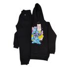 Conjunto Moletom Infantil Switch Estampado Switch + Calça Com Capuz Estiloso super quentinho