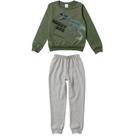 Conjunto Moletom Juvenil Masculino Fechado 14/18 Malwee Kids