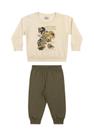 Conjunto Moletom Longo Menino Jurassic Elian