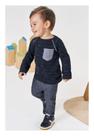 Conjunto Moletom Manga Longa Bebê Johnny Fox