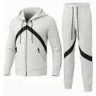 Conjunto Moletom Masculino Flanelado Calça Blusa Importado - Cinza - P