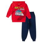 Conjunto Moletom Masculino Infantil Vermelho