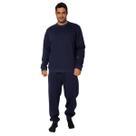 Conjunto moletom masculino trifil q05972 calça e blusa algodão forrado flanetado