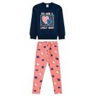 Conjunto Moletom Menina Infantil 4 ao 8 Malwee Ref. 91484 Conjunto Moletom Menina Infantil 4 ao 8 Malwee Ref. 91484