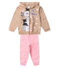 Conjunto Moletom Menina Jaqueta E Calça Select Bege Conjunto Moletom Menina Jaqueta E Calça Select Bege