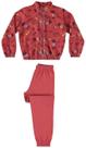 Conjunto Moletom Menina Jaqueta Estampada e Calça