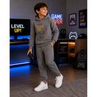 Conjunto Moletom Menino 6 A 10 Peluciado Inverno Game On