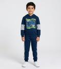 Conjunto Moletom Menino Blusão E Calça Select Azul