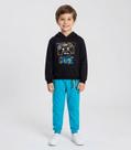 Conjunto Moletom Menino Blusão E Calça Select Preto