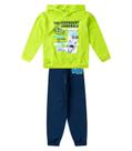 Conjunto Moletom Menino Blusão E Calça Select Verde