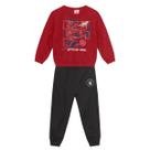Conjunto Moletom Menino Homem-Aranha Metalizado - Brandili Conjunto Moletom Menino Homem-Aranha Metalizado - Brandili