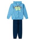 Conjunto Moletom Menino Jaqueta E Calça Select Azul