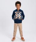 Conjunto Moletom Menino Jaqueta E Calça Select Azul