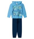 Conjunto Moletom Menino Jaqueta E Calça Select Azul