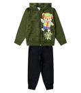 Conjunto Moletom Menino Jaqueta E Calça Select Verde
