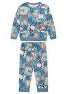 Conjunto Moletom Para Bebê Menino Estampado Animais Marlan
