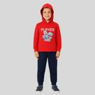 Conjunto Moletom Peluciado C/ Capuz Infantil Player Rei Rex